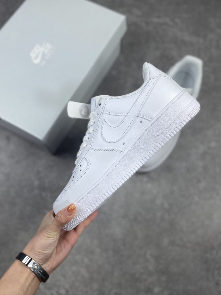 图片[3]-耐克Nike Air Force 1 ’07！ Low”White/White”空军一号低帮经典百搭休闲运动板鞋“纯白”-911市场