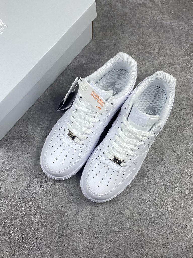 图片[8]-耐克Nike Air Force 1 ’07！ Low”White/White”空军一号低帮经典百搭休闲运动板鞋“纯白”-911市场