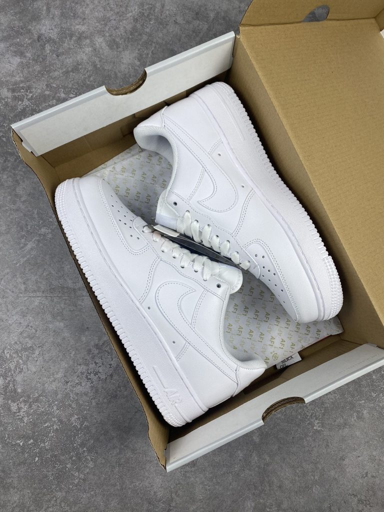图片[9]-耐克Nike Air Force 1 ’07！ Low”White/White”空军一号低帮经典百搭休闲运动板鞋“纯白”-911市场