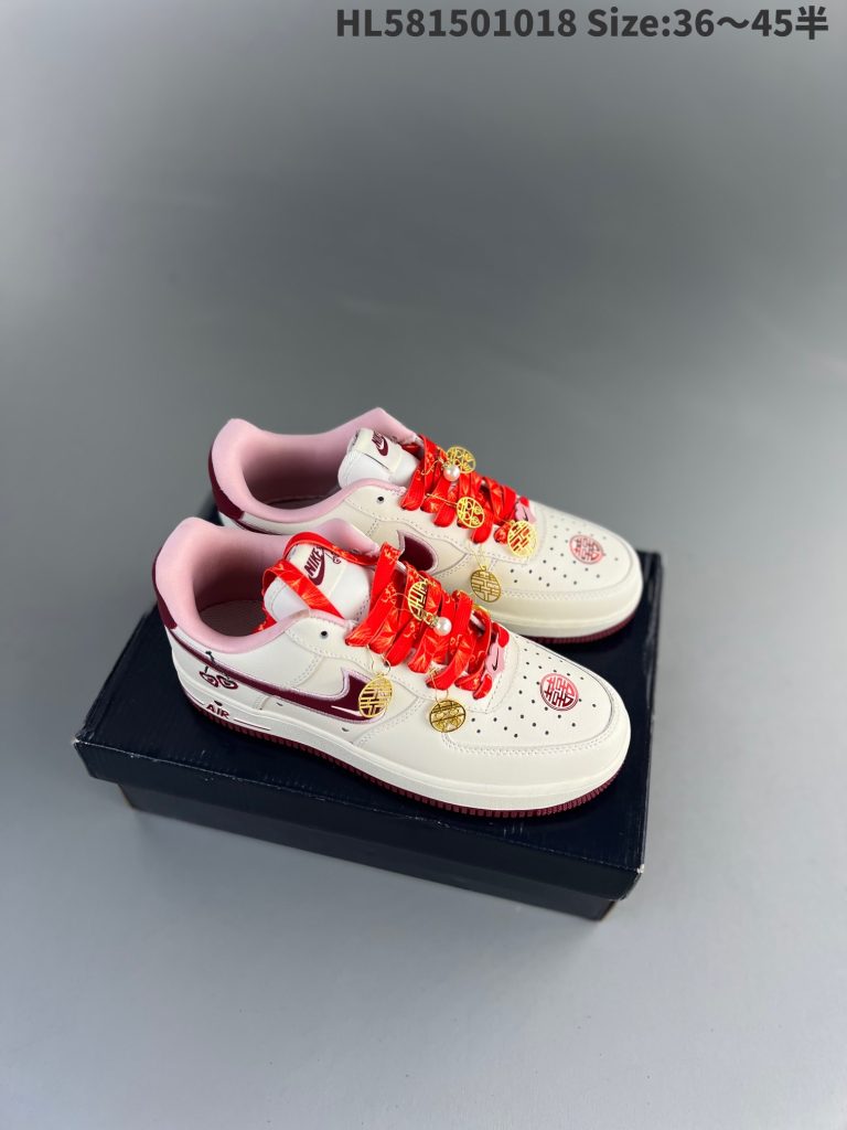 图片[1]-集定制喜字🔥✅耐克Nike Air Force 1 Low 空军一号低帮百搭休闲运动板鞋-911市场