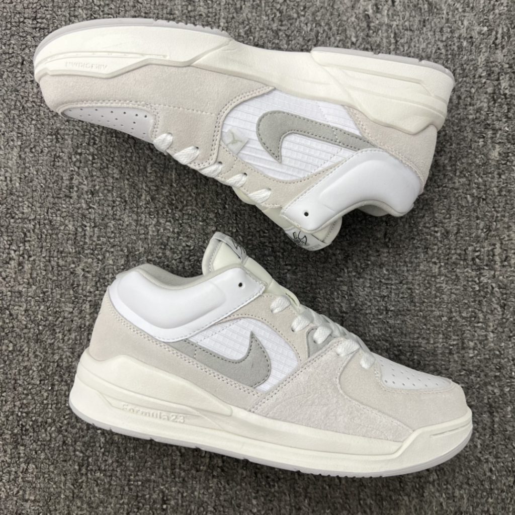 图片[6]-Air Jordan Stadium 9O Stadium Low 低帮 白灰 乔丹篮球鞋系列-911市场