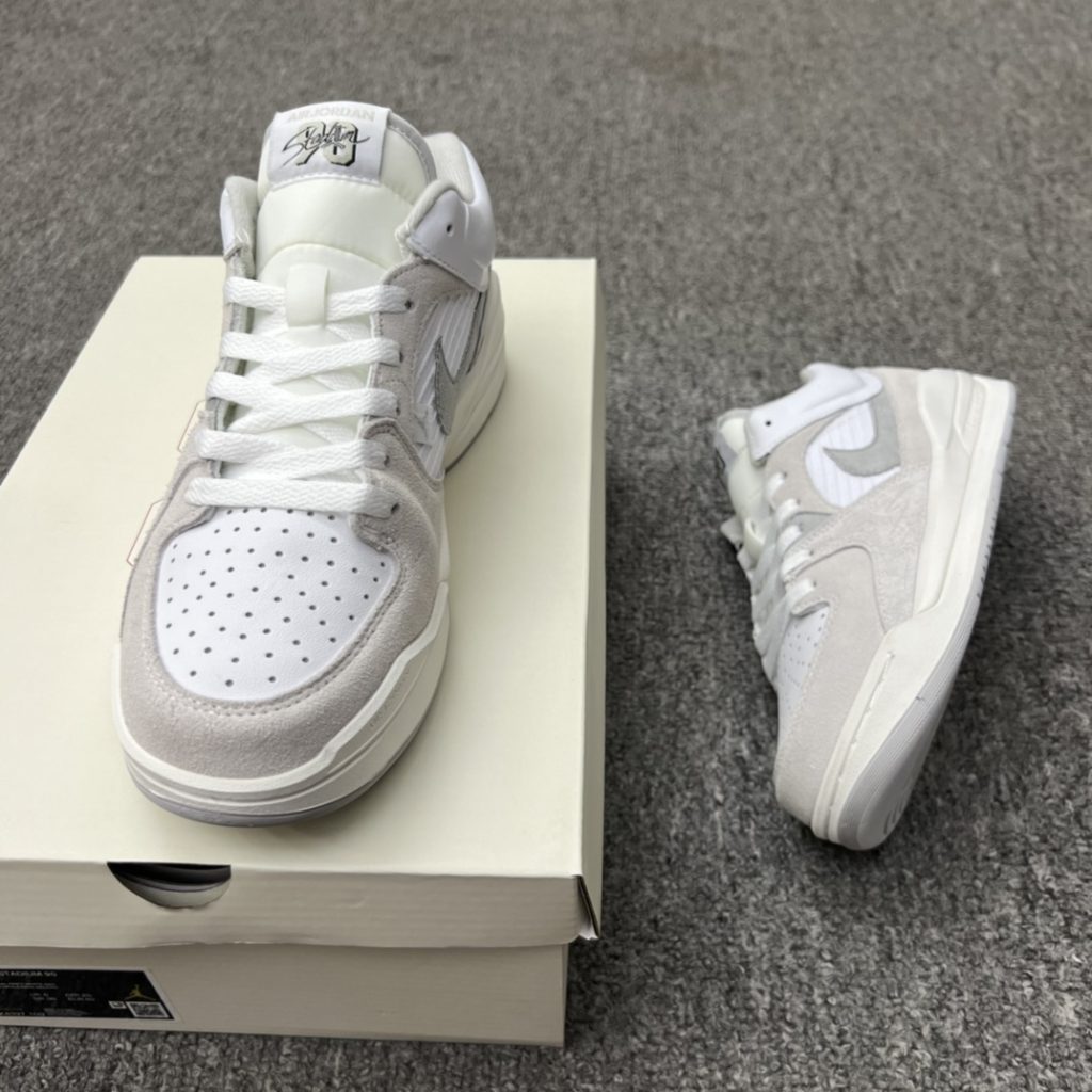 图片[7]-Air Jordan Stadium 9O Stadium Low 低帮 白灰 乔丹篮球鞋系列-911市场