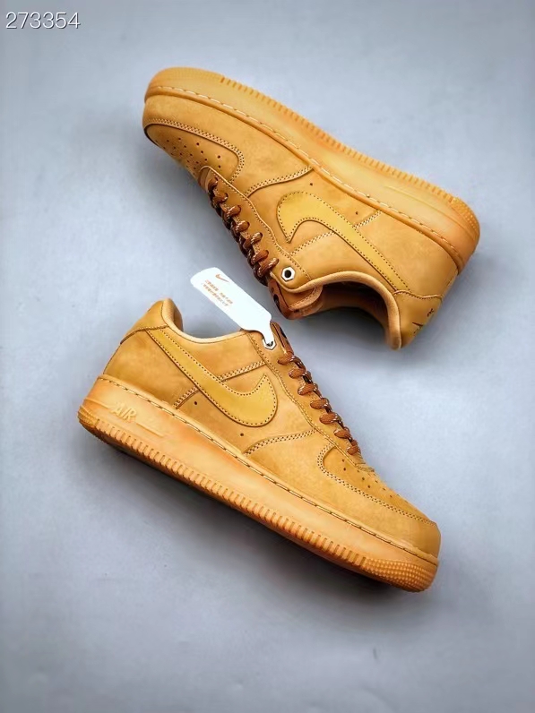 图片[1]-Nike Air Force1 Low AF1 经典款小麦色空军一号低帮休闲板鞋-911市场