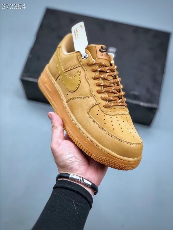 Nike Air Force1 Low AF1 经典款小麦色空军一号低帮休闲板鞋-911市场
